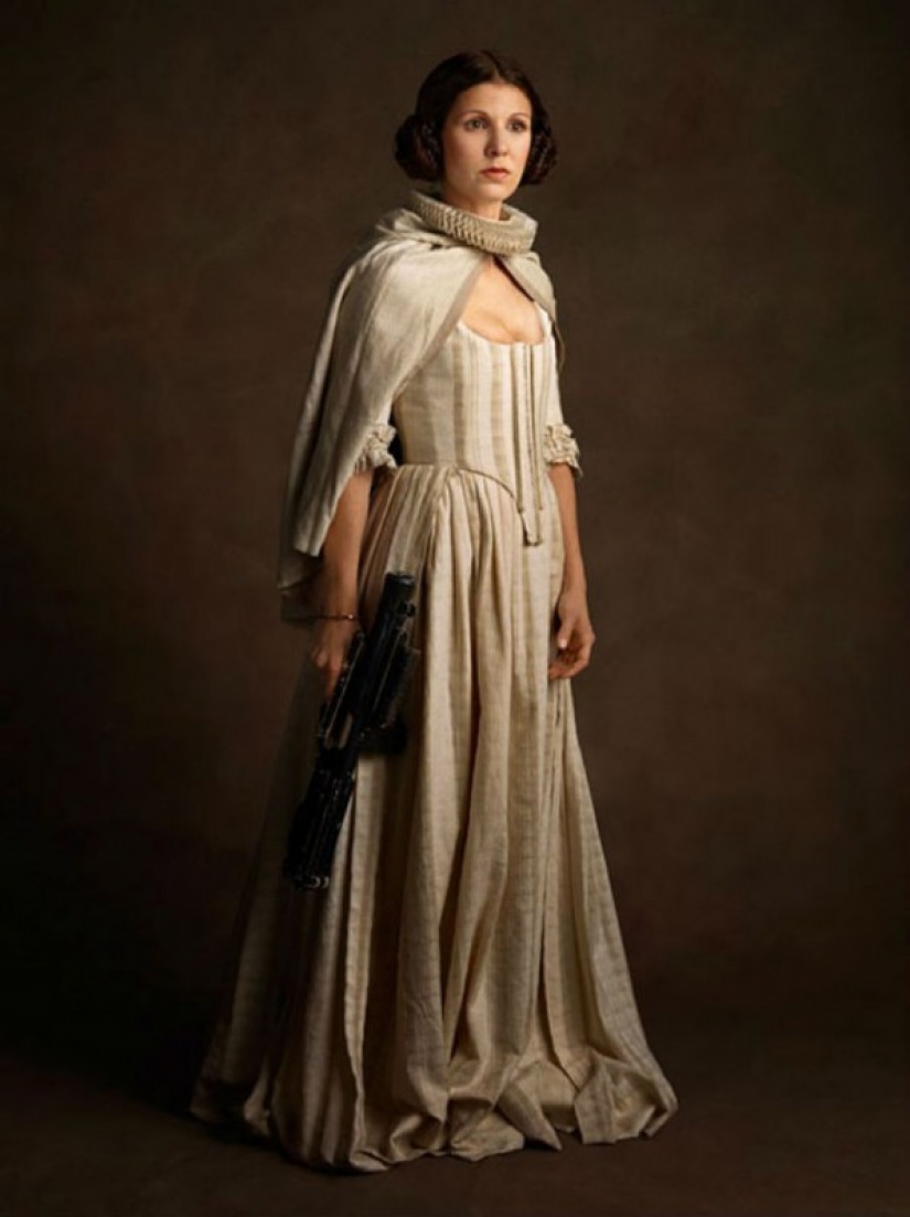 What would superheroes and villains in the paintings of Flemish artists