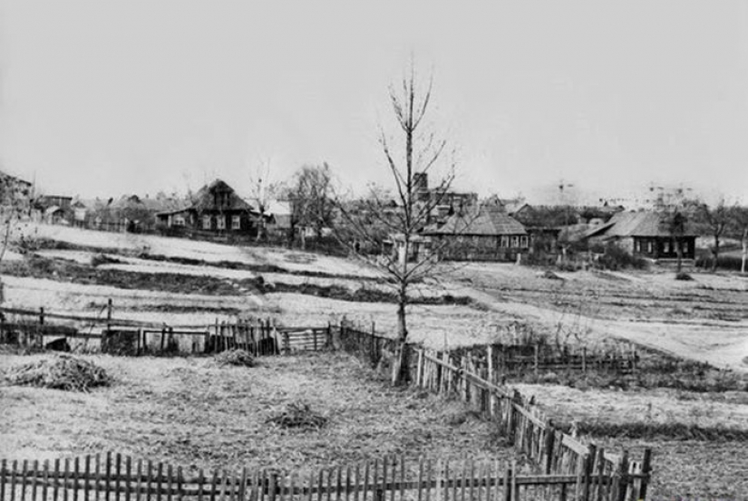 When Moscow was a big village