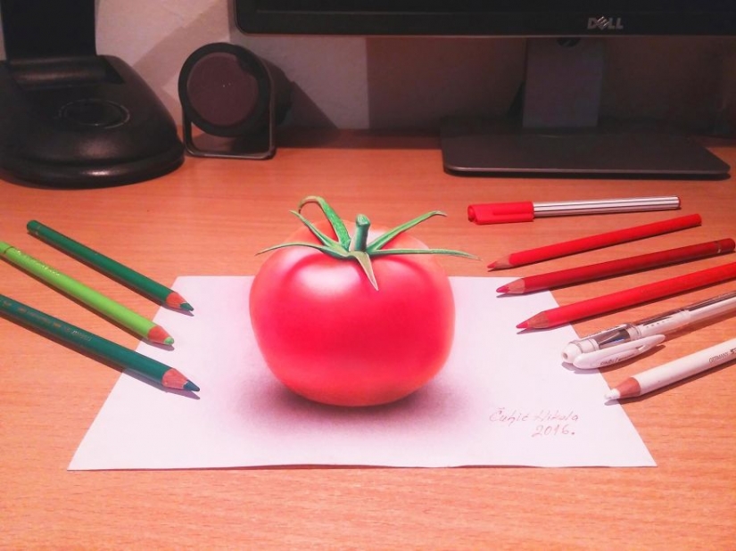 Y quiero tocar: Hyper realistas dibujos en 3D