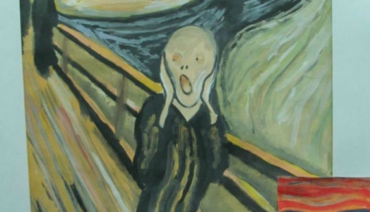 Young geniuses: the children reproduced the famous masterpieces of painting