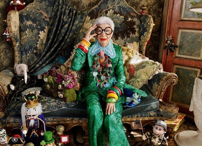 10 consejos sobre el estilo y la vida de lujo de iris Apfel