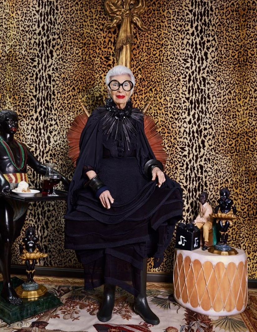 10 consejos sobre el estilo y la vida de lujo de iris Apfel