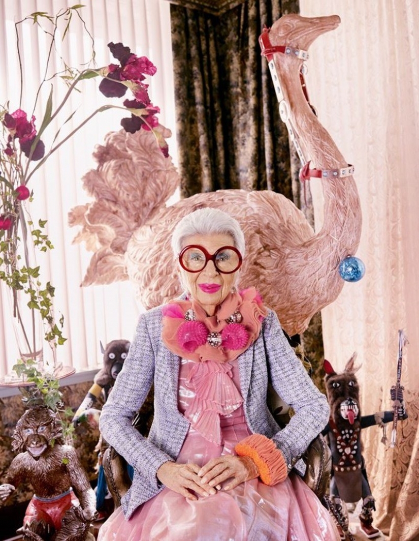 10 consejos sobre el estilo y la vida de lujo de iris Apfel