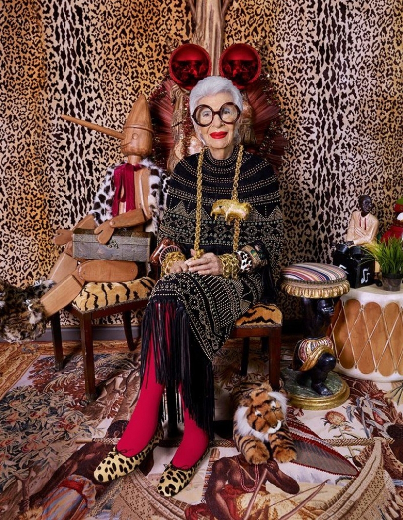 10 consejos sobre el estilo y la vida de lujo de iris Apfel