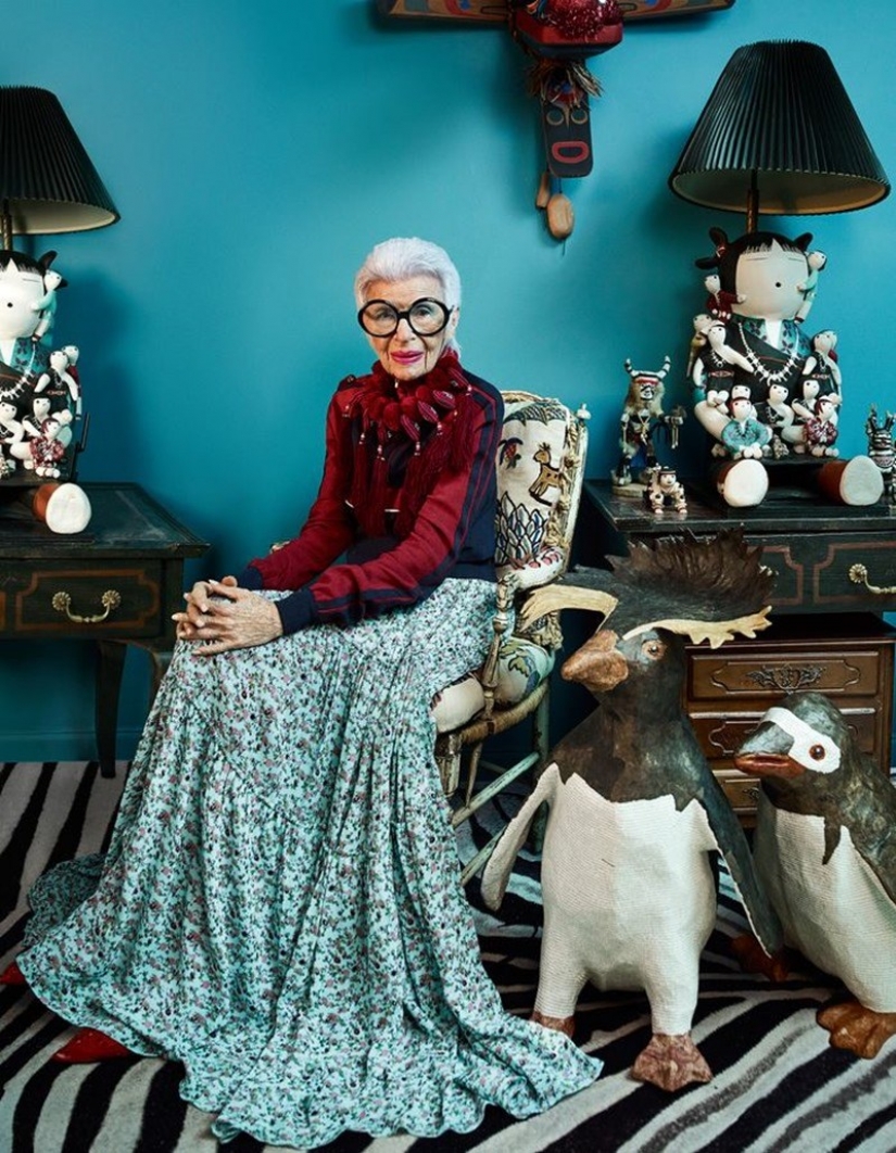 10 consejos sobre el estilo y la vida de lujo de iris Apfel