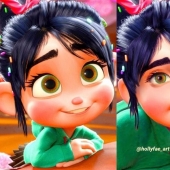 10 Disney cartoon characters with more realistic Faces