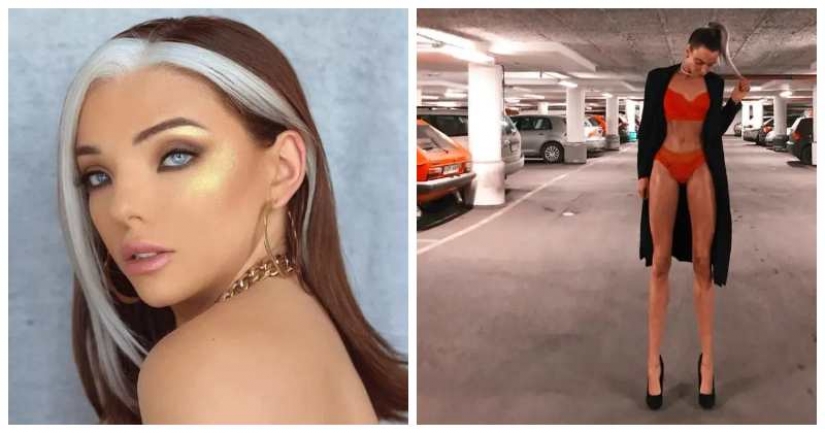 10 increíbles bellezas con apariencia única