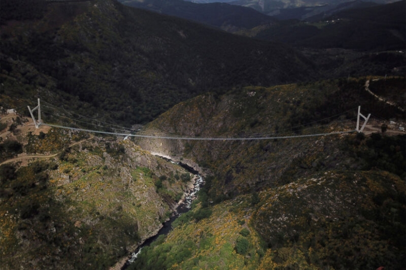 10 minutes over the abyss: Portugal's longest suspension bridge opened 10 minutes over the abyss: Portugal's longest suspension bridge opened