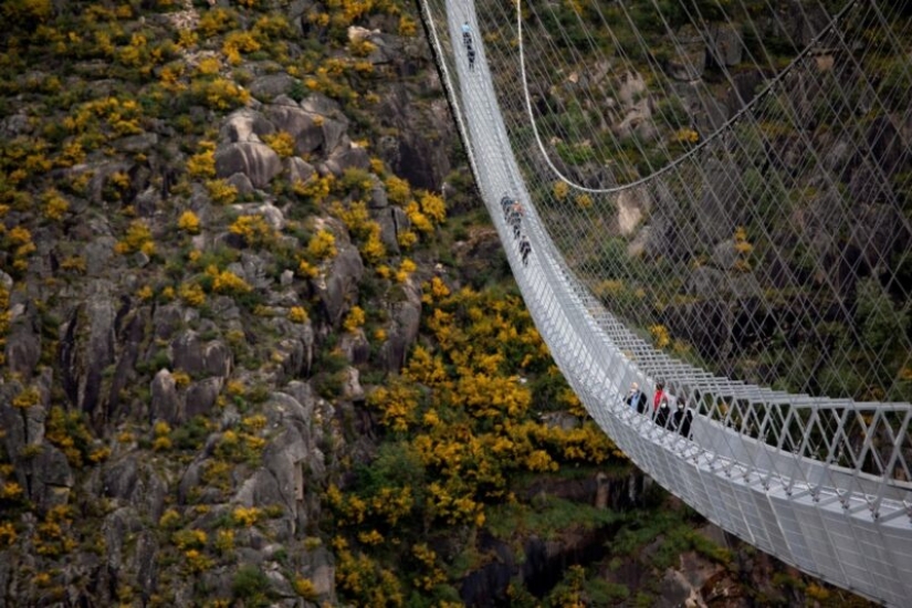 10 minutes over the abyss: Portugal's longest suspension bridge opened 10 minutes over the abyss: Portugal's longest suspension bridge opened