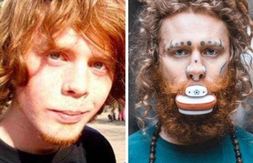 10 Monstruos rusos antes y después de la transformación