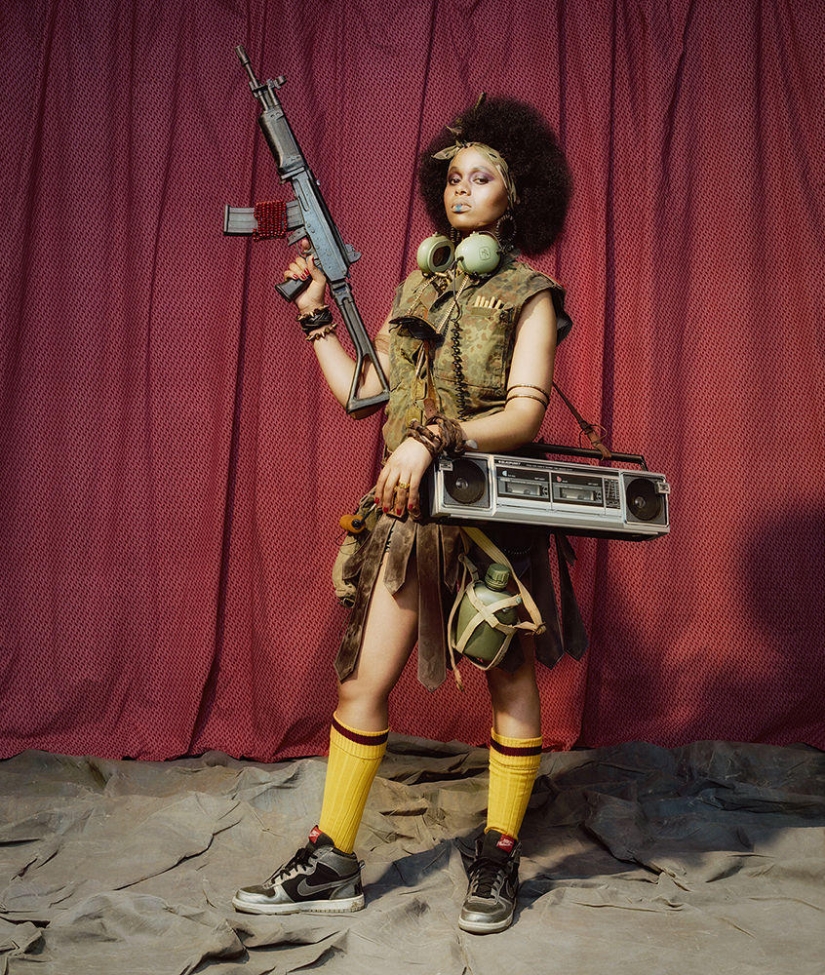 10 princesas africanas en el fantástico proyecto fotográfico de Nkosozana