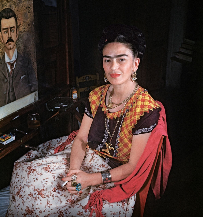10 rare photos of Frida Kahlo in the last years of her life