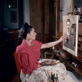 10 rare photos of Frida Kahlo in the last years of her life