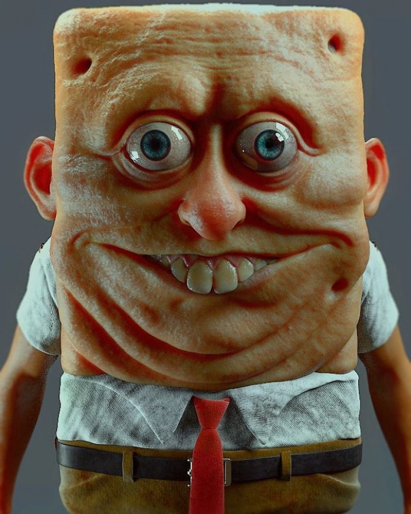 10 realistic cartoon characters from Miguel Vasquez 10 realistic cartoon characters from Miguel Vasquez