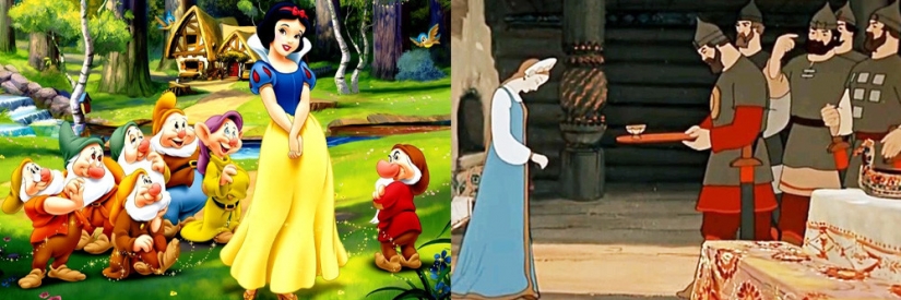 10 Soviet cartoons and films in comparison with Disney counterparts
