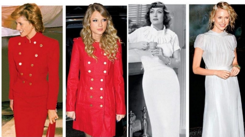 11 celebrities who have copied the style stars from the past