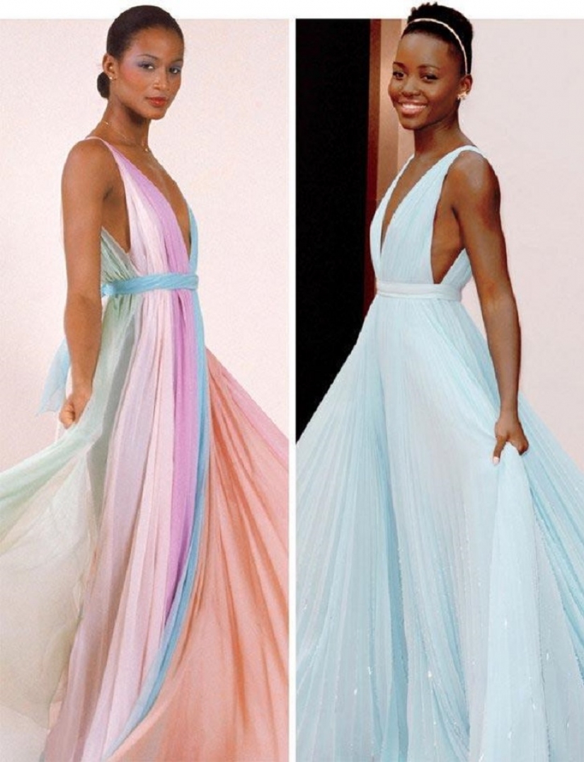 11 celebrities who have copied the style stars from the past