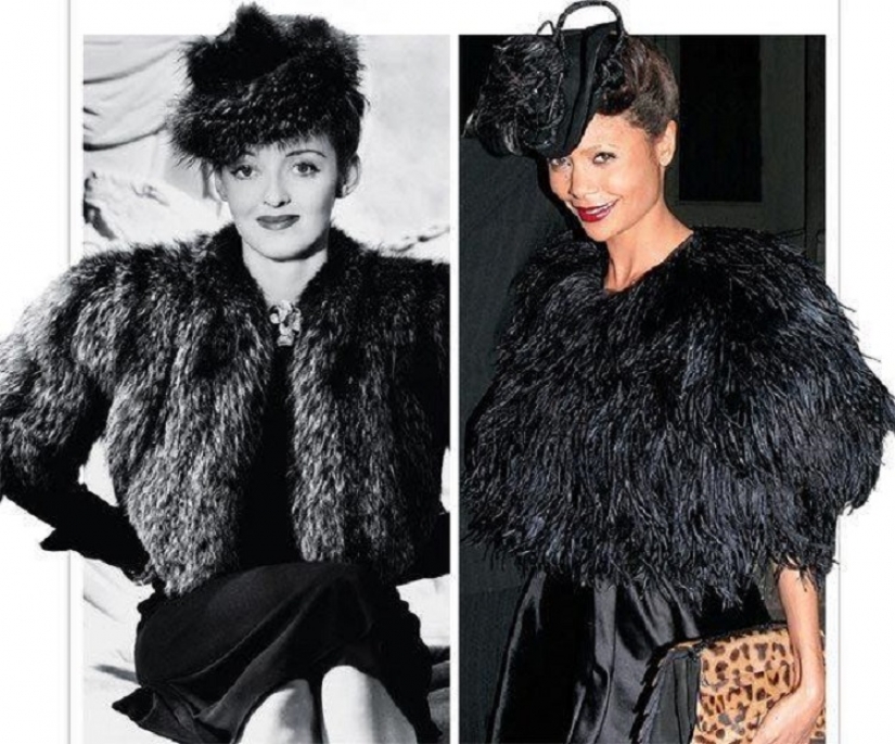 11 celebrities who have copied the style stars from the past