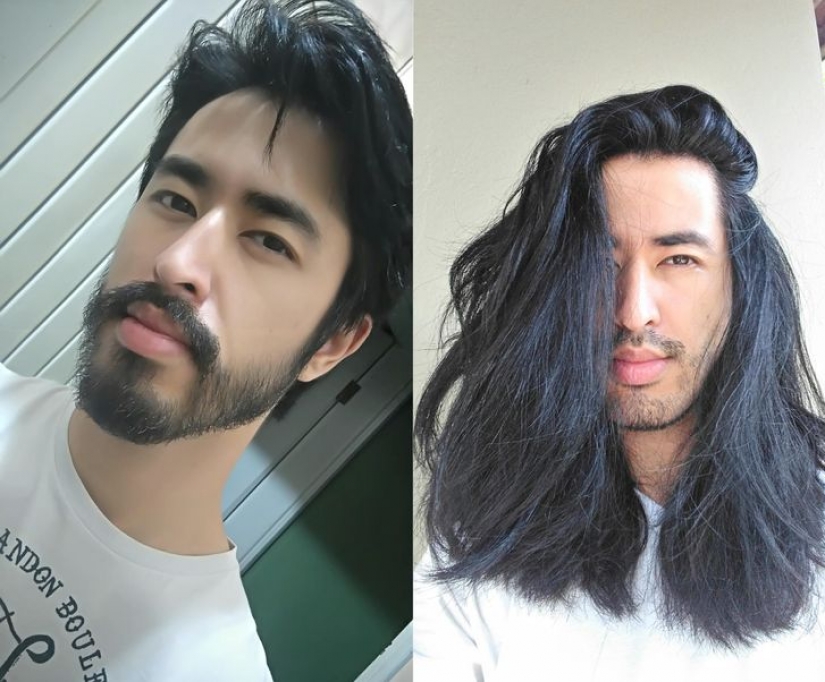 12 men who ditched short hair for gorgeous manes