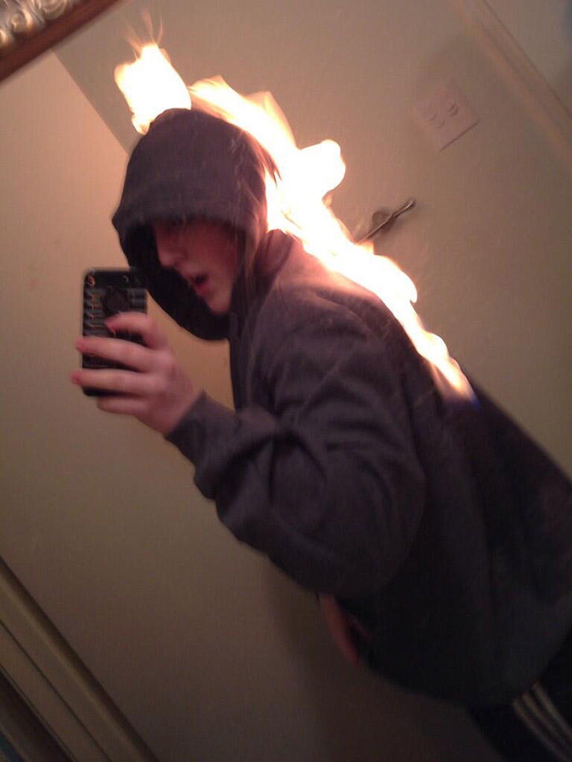 12 selfies más extremos