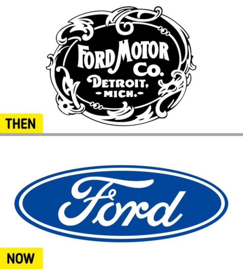 13 logotipos de marcas famosas que han cambiado en los últimos 50 años