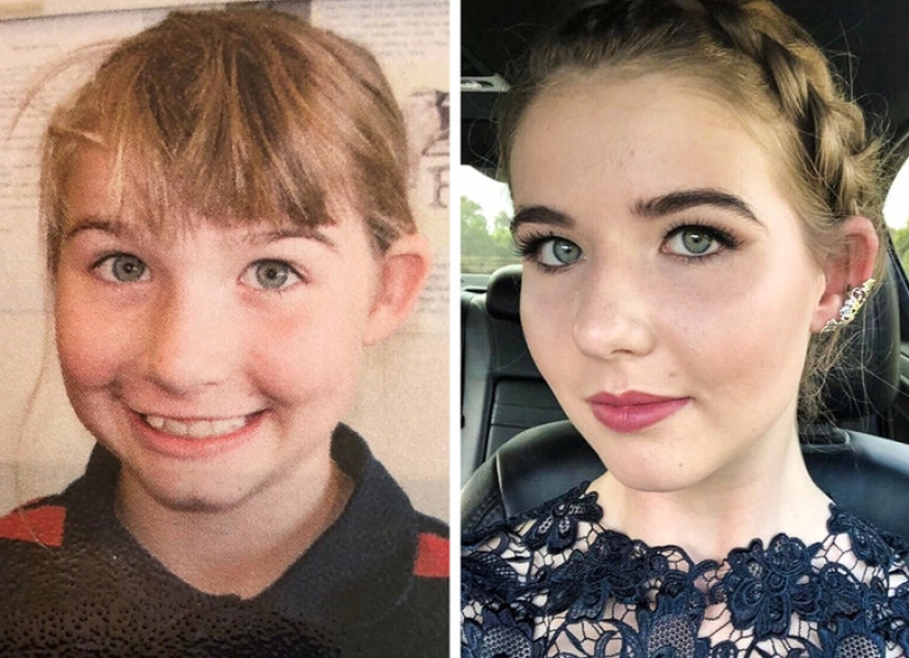 13 personas que han pasado por una gran transformación a medida que envejecen