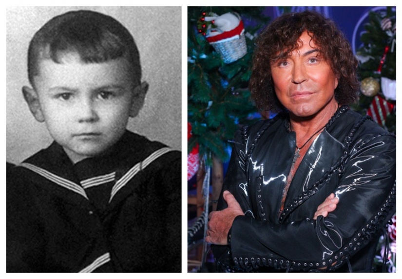 14 Estrellas rusas en la infancia y ahora