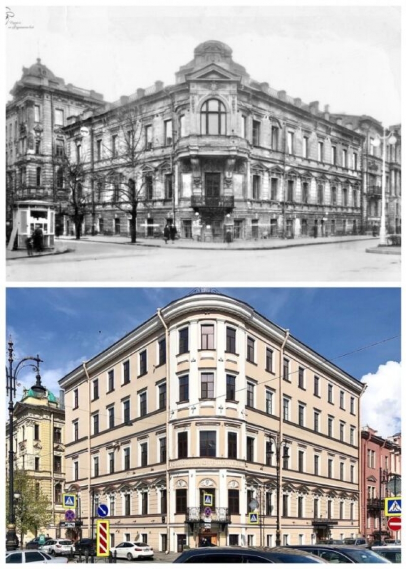 14 fotos para comparar el viejo y el nuevo San Petersburgo 14 fotos para comparar el viejo y el nuevo San Petersburgo