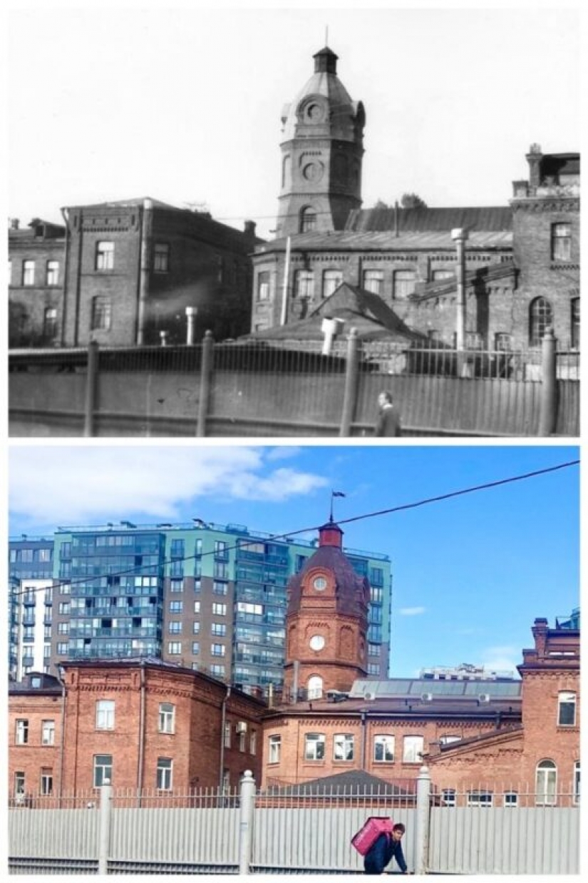 14 fotos para comparar el viejo y el nuevo San Petersburgo 14 fotos para comparar el viejo y el nuevo San Petersburgo