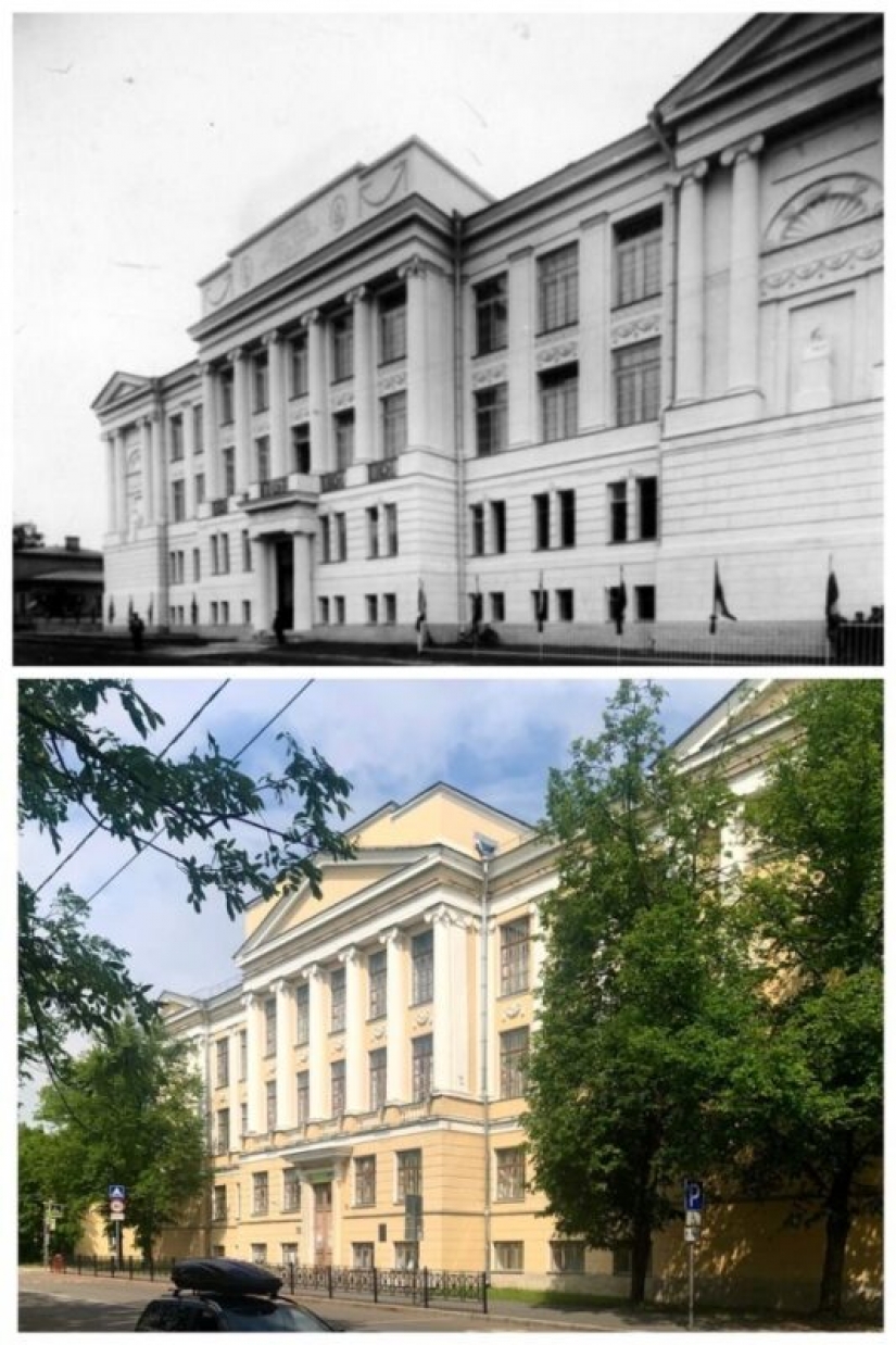 14 fotos para comparar el viejo y el nuevo San Petersburgo 14 fotos para comparar el viejo y el nuevo San Petersburgo