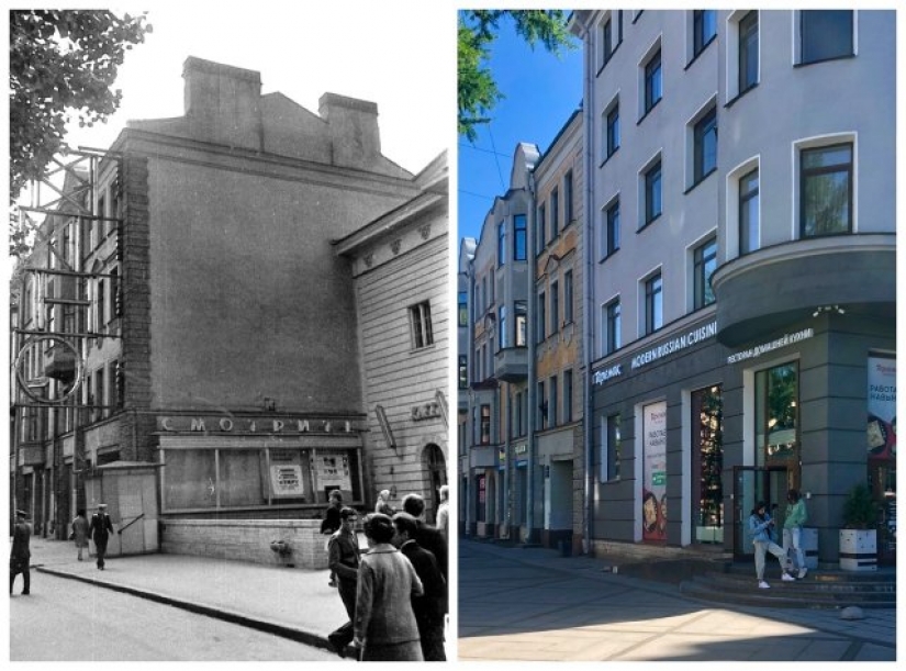 14 photos to compare the old and new St. Petersburg