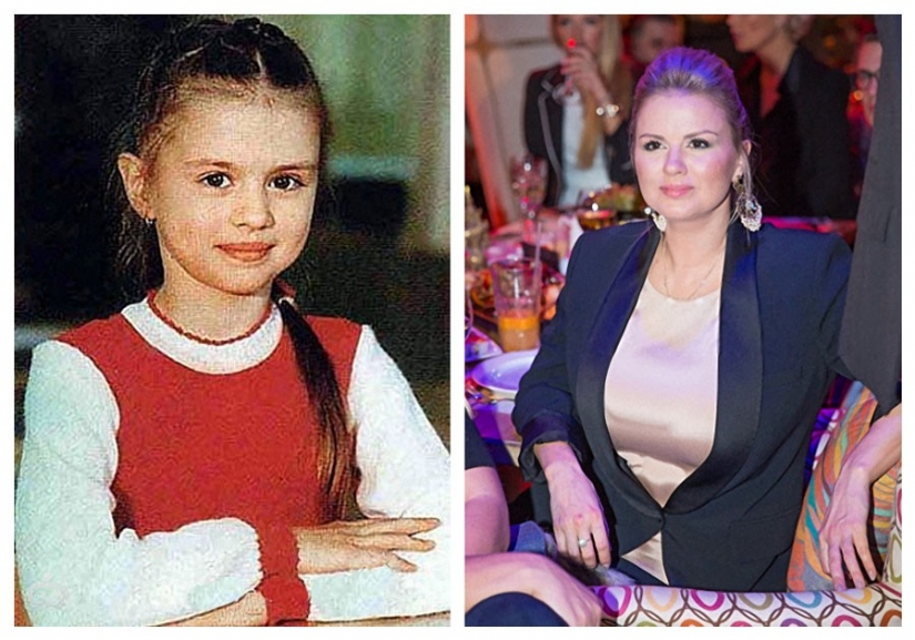 14 Russian stars in childhood and now 14 Russian stars in childhood and now