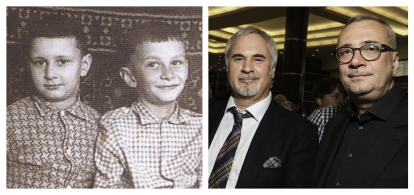 14 Russian stars in childhood and now 14 Russian stars in childhood and now