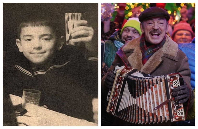 14 Russian stars in childhood and now 14 Russian stars in childhood and now