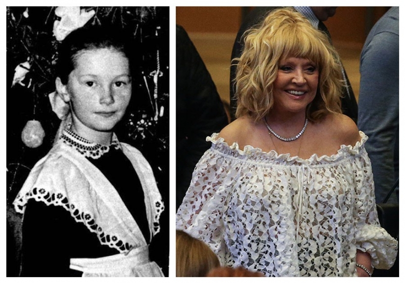 14 Russian stars in childhood and now 14 Russian stars in childhood and now