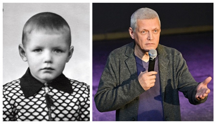 14 Russian stars in childhood and now 14 Russian stars in childhood and now
