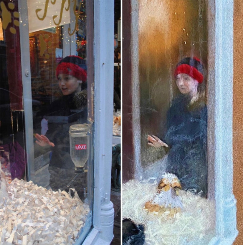 15 atmosférica dibujos de la gente de nueva York de los Rusos Oli Nick