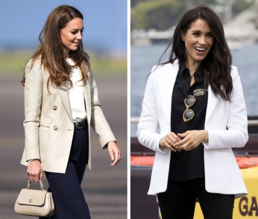15 times Kate Middleton and Megan Markle were dressed uniformly, and we can't decide who looked better 15 times Kate Middleton and Megan Markle were dressed uniformly, and we can't decide who looked better