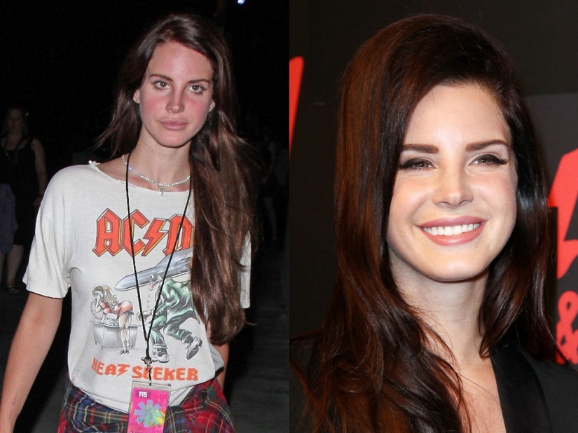 Celebridades sin maquillaje