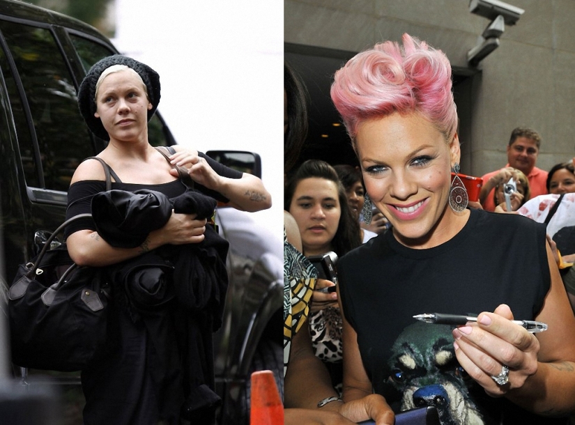 Celebrities without makeup