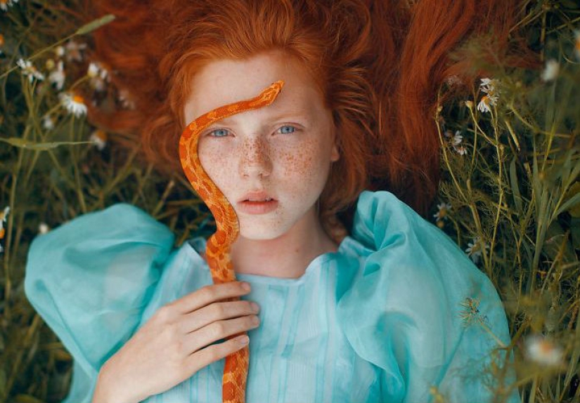 16 fascinating photos of people with freckles