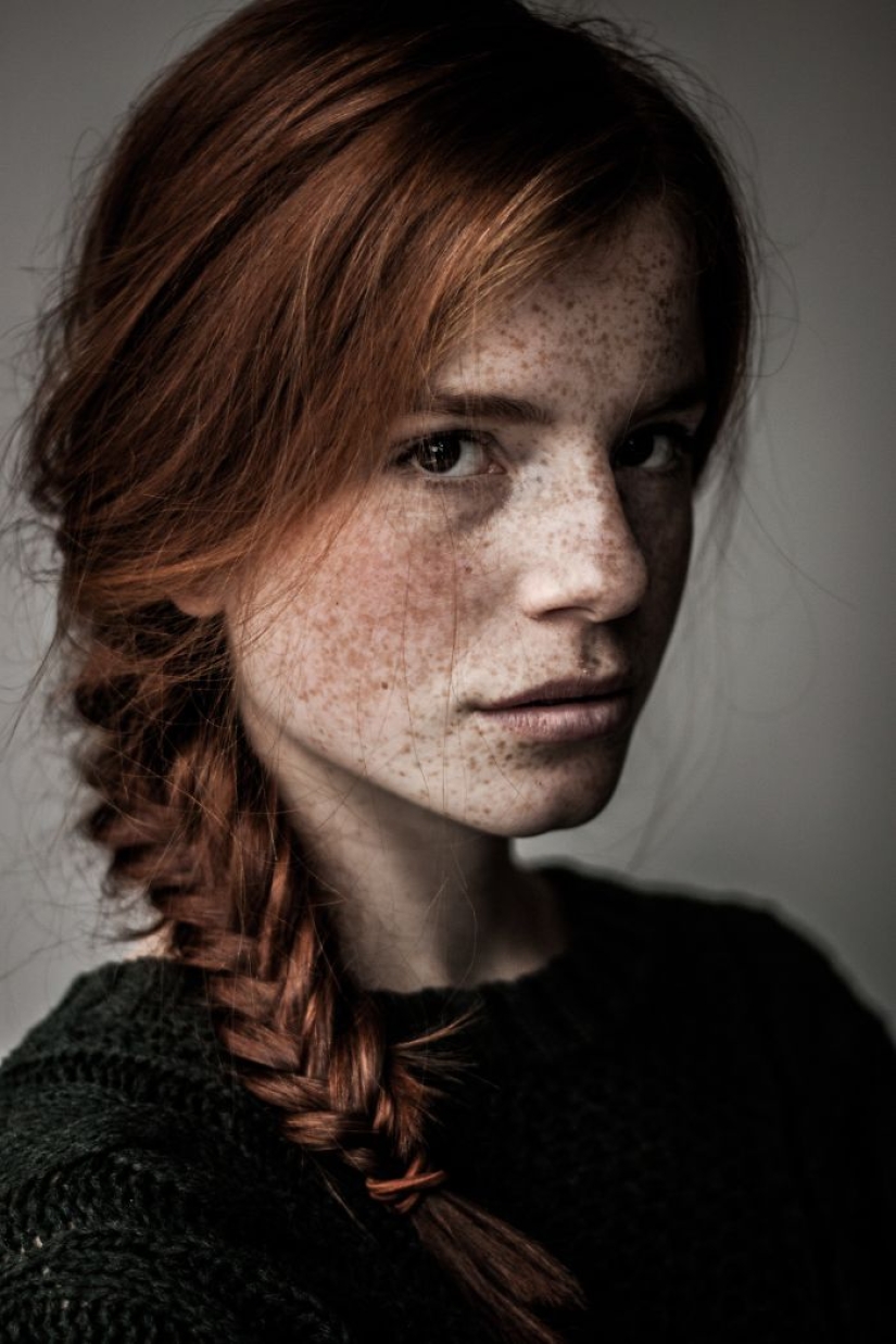 16 fascinating photos of people with freckles