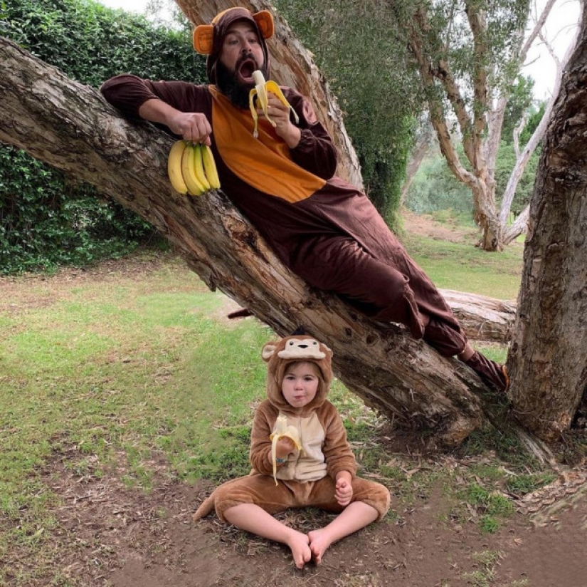 16 hilarantes fotos de los papás-merry y su hija-Chicas