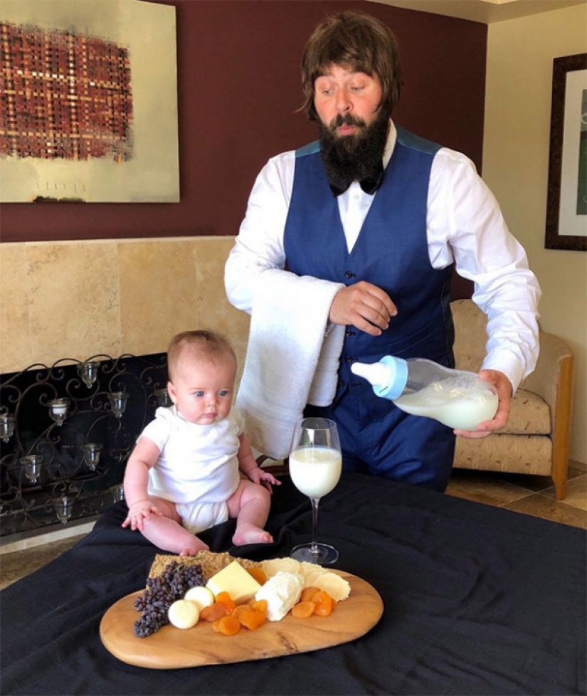 16 hilarious photos dads-merry and daughter-Babes