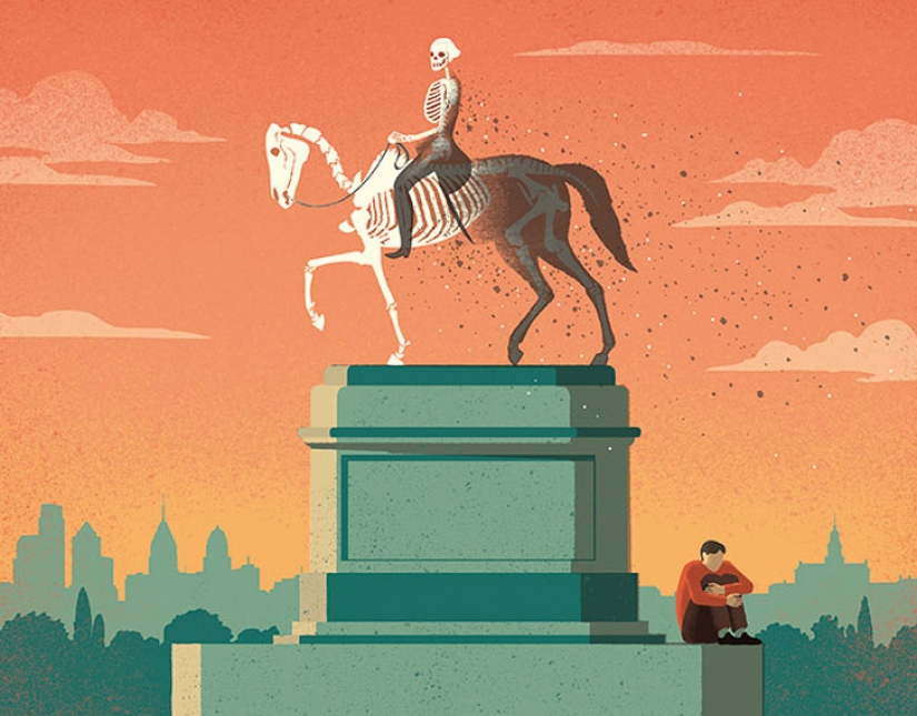 17 caricaturas irónicas del mundo moderno que pueden dejar un regusto amargo