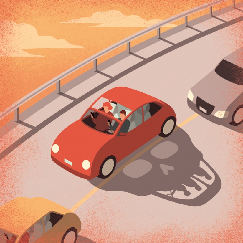 17 caricaturas irónicas del mundo moderno que pueden dejar un regusto amargo