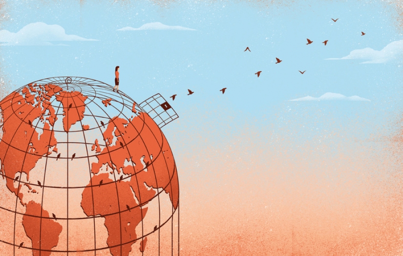 17 caricaturas irónicas del mundo moderno que pueden dejar un regusto amargo