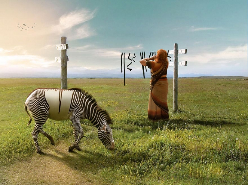 20 divertidas manipulaciones fotográficas por el artista digital Anil Saxen