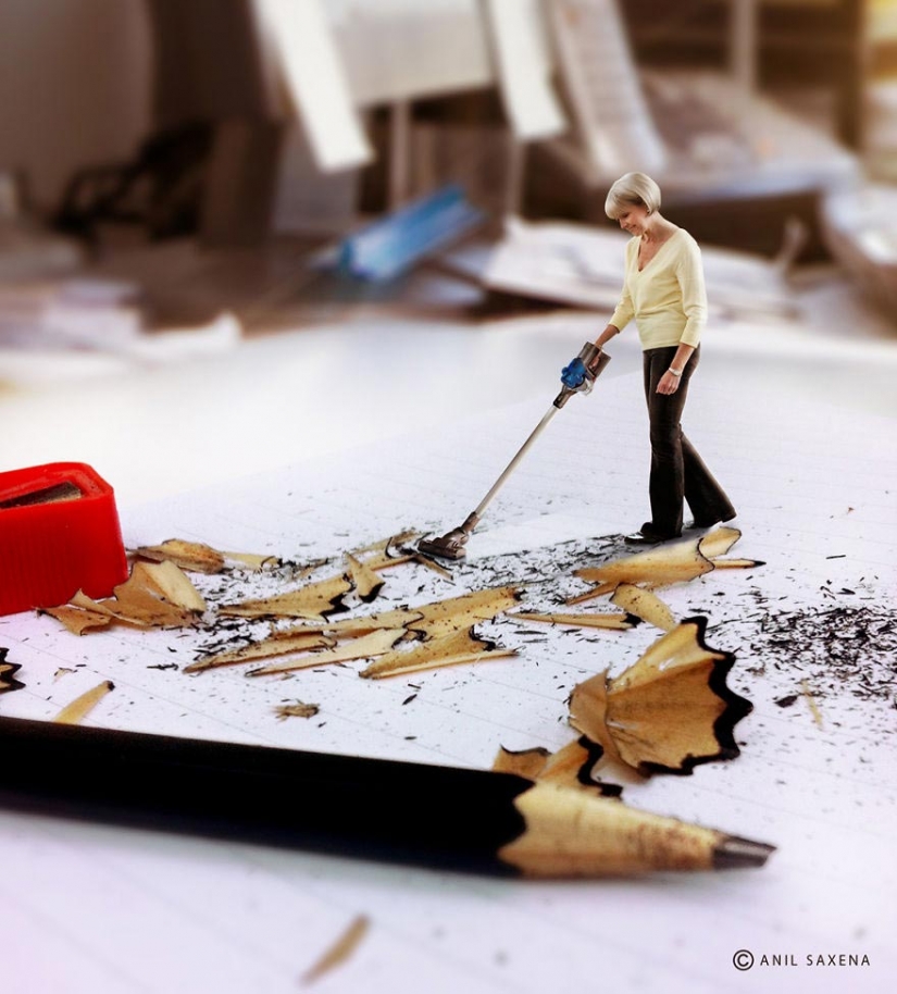 20 fun photo manipulations by digital artist Anil Saxen