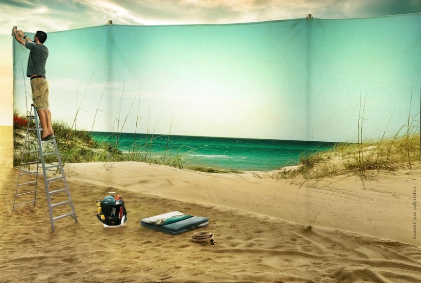 20 fun photo manipulations by digital artist Anil Saxen